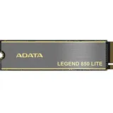 A-Data ADATA LEGEND 850 LITE 500GB, M.2 2280 / M-Key / PCIe 4.0 x4, Kühlkörper (ALEG-850L-500GCS)