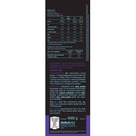BIOTECH Hyper Mass Strawberry Pulver 4000 g