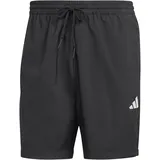 adidas Essentials Small Logo Chelsea Kurze Hose Black / White L