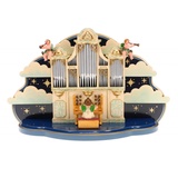 Hubrig Volkskunst GmbH Hubrig Orgel mit kleiner Wolke mit Musikwerk 36x13x21cm Erzgebirge