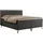 MKS Meble MKS Boxbett, Dunkelgrau, 2-Sitzer, H3, 7-Zonen, Rechteckig, 160x200 cm, Schlafzimmer, Betten, Boxspringbetten
