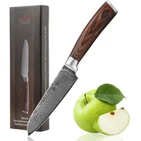 Wakoli EDIB Santokumesser 12 cm Silberfarben