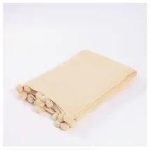 Home Deluxe ELIA Kuscheldecke 140 x 200 cm Beige/Lila