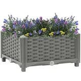 vidaXL Hochbeet 40x40x23 cm Polypropylen