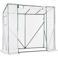 Famanu Tomatenhaus Hochwertig - 2L x 0,78W x 1,7H Meter