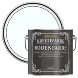 Rust-Oleum kratzfeste Kreidefarbe Bodenfarbe in mattem Finish -Eiskappe 2.5L