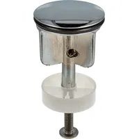 tecuro Excenterstopfen Ø 40 mm für 1 1/4 Zoll Ablaufventil hochglanzverchromt/Gold