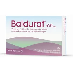 Baldurat bei Schlafstörungen 20er