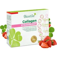 Biostile Collagen Strawberry Beutel 30 St.