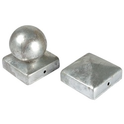 Pfostenabdeckung 7 x 7 cm verzinkt