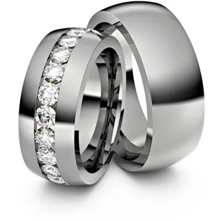 ASF Trauringe Partnerringe T009 Titanium - 6569