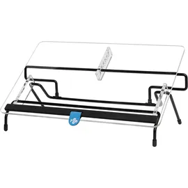 R-Go Tools RGODOFRTR R-GO Flex Read, Notebook Ständer, Transparent,