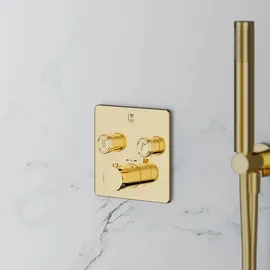 Mariner Eden edge Thermostat für 2 Verbraucher, eckig, EDE2902-OR,