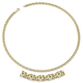 Firetti Goldkette »Schmuck Geschenk Gold 333 Halskette Tigeraugenkette«, Made in Germany