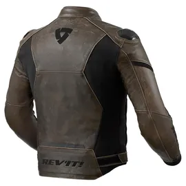 RevIt! Revit Parallax Lederkombijacke braun, 48