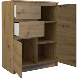 Top e shop Malwa 2D2S 97 cm Braun / Mehrfarbig