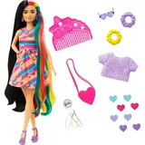 Barbie Totally Hair im Herzchen-Print Kleid