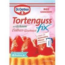 Dr. Oetker Tortenguss Erdbeer 50 g