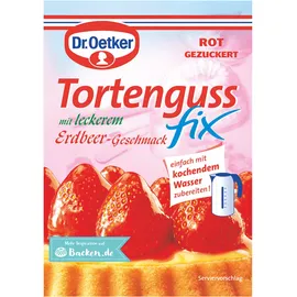 Dr. Oetker Tortenguss Erdbeer 50 g