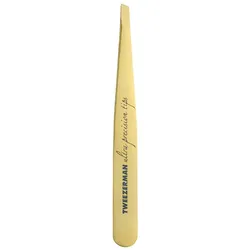 Tweezerman Ultra Precision Slant Tweezer - Schräg, Gold Pinzette