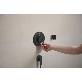 Hansgrohe Ecostat Comfort S Duschthermostat Unterputz für 2 Verbraucher Mattschwarz 33715670