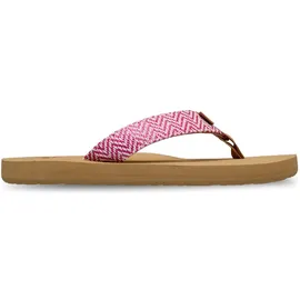 Roxy "Rg Porto Raffia", Jungen, Gr. 3(33), raspberry, Obermaterial: 90% synthetisches Raffia/10% Textilpolyester, Futter: 100% Textilpolyester, Laufsohle: 100% EVA., Schuhe Sandale
