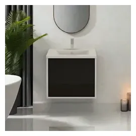 Jet-Line Badmöbelset, Badset LINZ schwarz