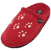 HAFLINGER Flair Fido Pantoffeln Rot 41