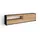 SKRAUT HOME Lowboard 207x50 cm Eiche Schwarz Holzwerkstoff