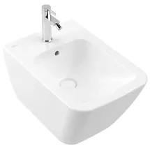 Villeroy & Boch V&B Wandbidet FINION 37,5x56cm, m HL u ÜL, stone white C+