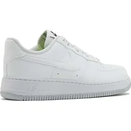 Nike Air Force 1 '07 SE Suede Damen White/Black/Metallic Silver/White 40