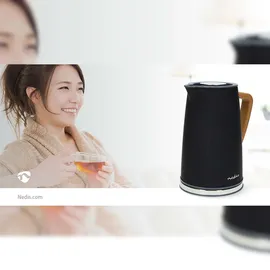 Nedis 1,7 l Schwarz