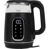 Adler Ad1305 1.7l 2200w Wasserkocher - Black / Silver