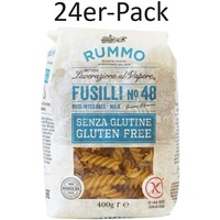 24er-Pack Rummo Pasta Fusilli N°48 Senza Glutine, Glutenfreie Nudeln 400g
