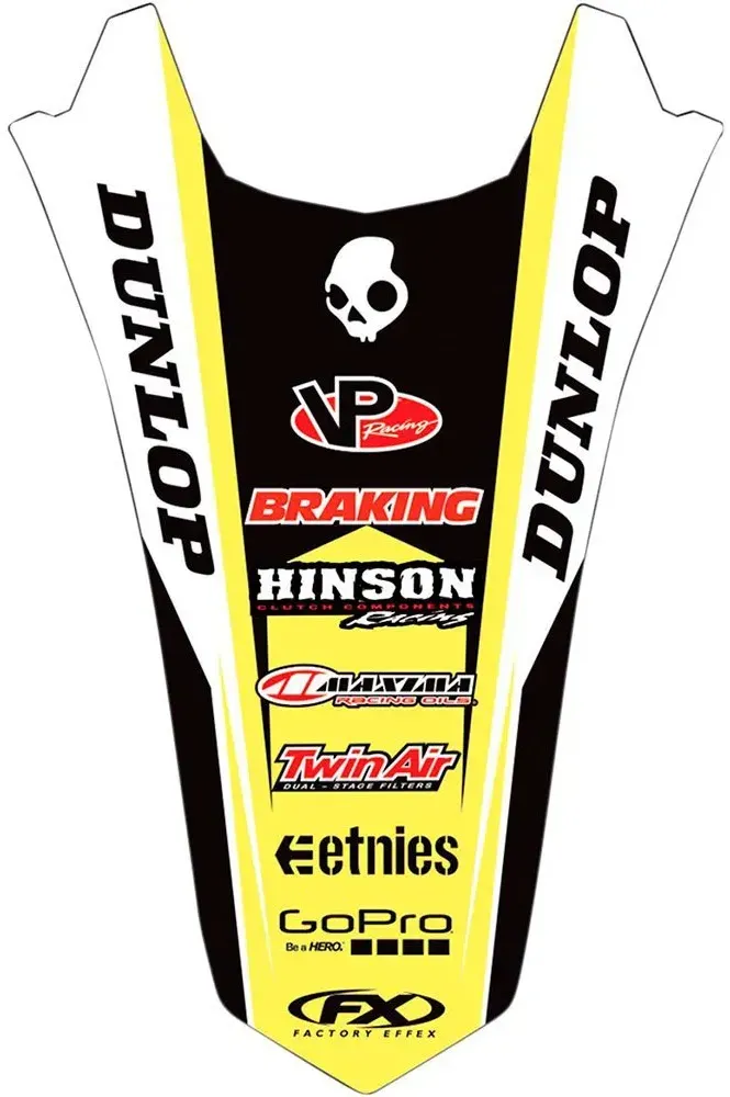 Factory Effex Suzuki Rm 125 01 19-32420 Rear Fender Grafik-kit - One Size