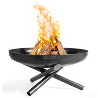 CookKing Feuerschale "INDIANA" (Größe Feuerschale: Ø 100cm / Zubehör Feuerschale: mit Rost)