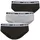 G-Star Hipster 3 St. Schwarz/Light Grau Marl M