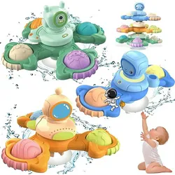 Fivejoy Lernspielzeug Saugnapf-Spielzeug Baby, Sensorisches Spielzeug für Baby (3-St)