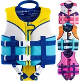 Limmys Premium Schwimmweste für Kinder – Schwimmhilfe & Sicherheitsweste für Kleinkinder, Jungen & Mädchen – Innovative Sicherheitsfunktionen