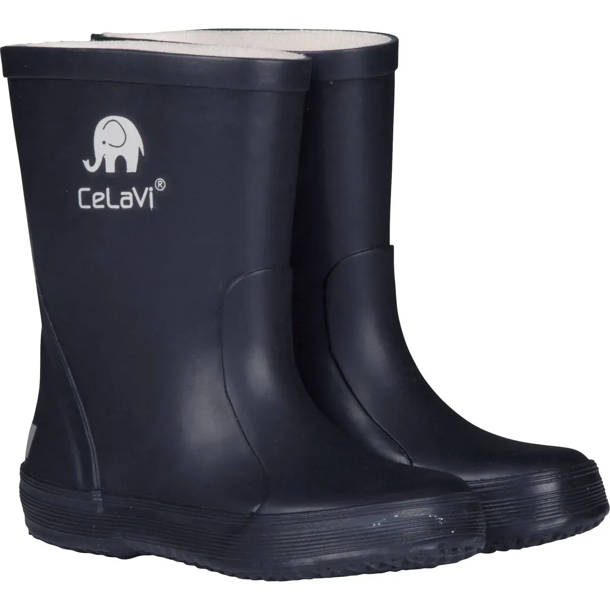Celavi Basic Wellies -solid dark navy (778) 21