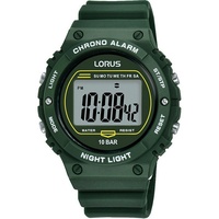 Lorus Herren Digital Quarz Uhr mit Silikon Armband R2309PX9