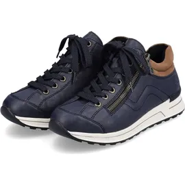 Rieker Sneaker Damen Weit Blau 37