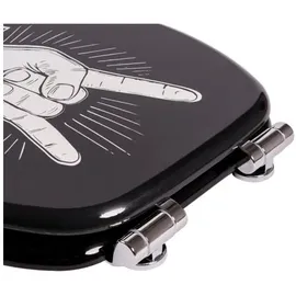 Sanilo WC-Sitz Rock 'N' Roll Schwarz