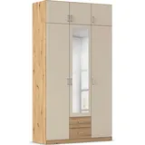 Rauch Wäscheschrank GAMMA 136 x 248 x 57 cm Beige