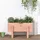 furnicato Hochbeet Pflanzkübel 62 x 30 x 38 cm Braun