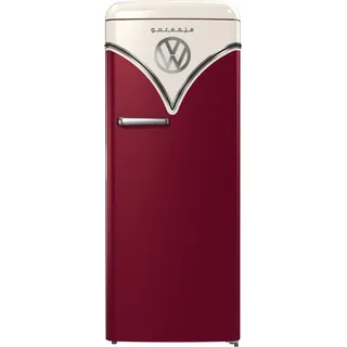 OBRB615DR Retro-Kühlschrank (247 l, 1525 mm hoch, Burgundy)