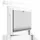 KS Handel 24 Wabenplissee 105 x 120 cm grau/weiß
