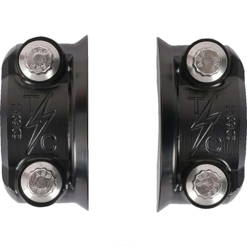 Thrashin Supply Co Speedway Perch Lenkungsdämpfer - Black / Polished - One Size