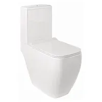 Kludi RESA C Spiralflush-Stand-WC 62 cm, S-förmiger Abfluss Weiß