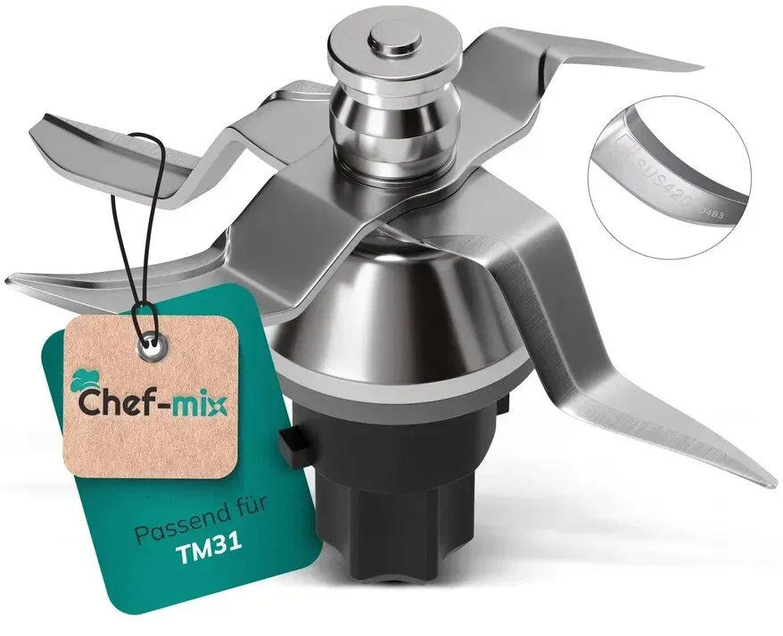 Messer für Thermomix TM31 Küchenmaschine